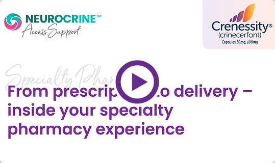 CRENESSITY Specialty Pharmacy Experience Video